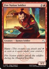 Fire Nation Soldier (0280), Avatar: The Last Airbender: Eternal-Legal