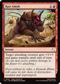 Run Amok (0284), Avatar: The Last Airbender: Eternal-Legal