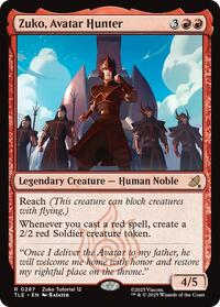 Zuko, Avatar Hunter (0287), Avatar: The Last Airbender: Eternal-Legal