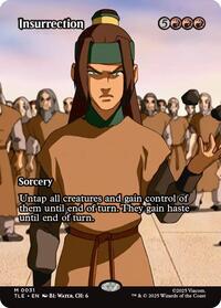 Insurrection (Borderless), Avatar: The Last Airbender: Eternal-Legal