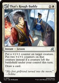 That's Rough Buddy, Avatar: The Last Airbender: Eternal-Legal