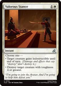 Valorous Stance, Avatar: The Last Airbender: Eternal-Legal