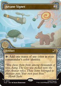 Arcane Signet (Showcase), Avatar: The Last Airbender: Eternal-Legal