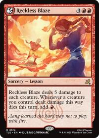 Reckless Blaze, Avatar: The Last Airbender: Eternal-Legal