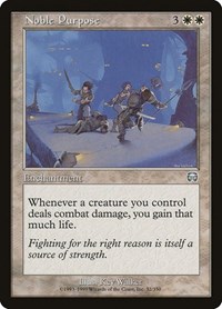 Noble Purpose, Mercadian Masques