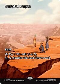 Sunbaked Canyon (Borderless), Avatar: The Last Airbender: Eternal-Legal