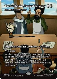 The Mechanist, Tactical Tinkerer - Lita, Mechanical Engineer (Borderless), Avatar: The Last Airbender: Eternal-Legal