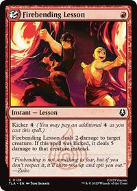 Firebending Lesson, Avatar: The Last Airbender