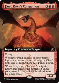 Fang, Roku's Companion (Extended Art), Avatar: The Last Airbender: Eternal-Legal