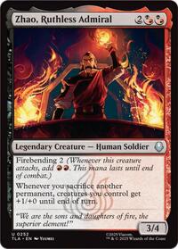 Zhao, Ruthless Admiral, Avatar: The Last Airbender