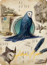 Wan Shi Tong, Librarian Art Card (Gold-Stamped Signature), Art Series: Avatar: The Last Airbender