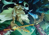 Bumi, King of Three Trials Art Card (Gold-Stamped Signature), Art Series: Avatar: The Last Airbender