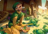 Unlucky Cabbage Merchant Art Card (Gold-Stamped Signature), Art Series: Avatar: The Last Airbender