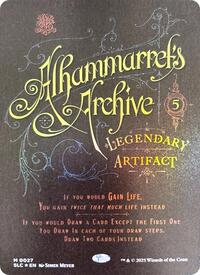 Alhammarret's Archive, Secret Lair Countdown Kit