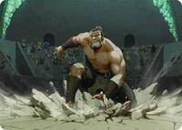 The Boulder, Ready to Rumble Art Card, Art Series: Avatar: The Last Airbender