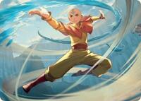 Aang, Swift Savior Art Card, Art Series: Avatar: The Last Airbender