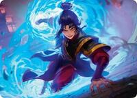 Fire Lord Azula Art Card, Art Series: Avatar: The Last Airbender