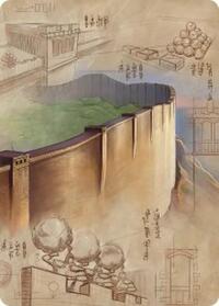The Walls of Ba Sing Se Art Card, Art Series: Avatar: The Last Airbender