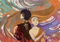 Fated Firepower Art Card, Art Series: Avatar: The Last Airbender