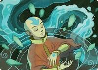 Aang, at the Crossroads Art Card, Art Series: Avatar: The Last Airbender