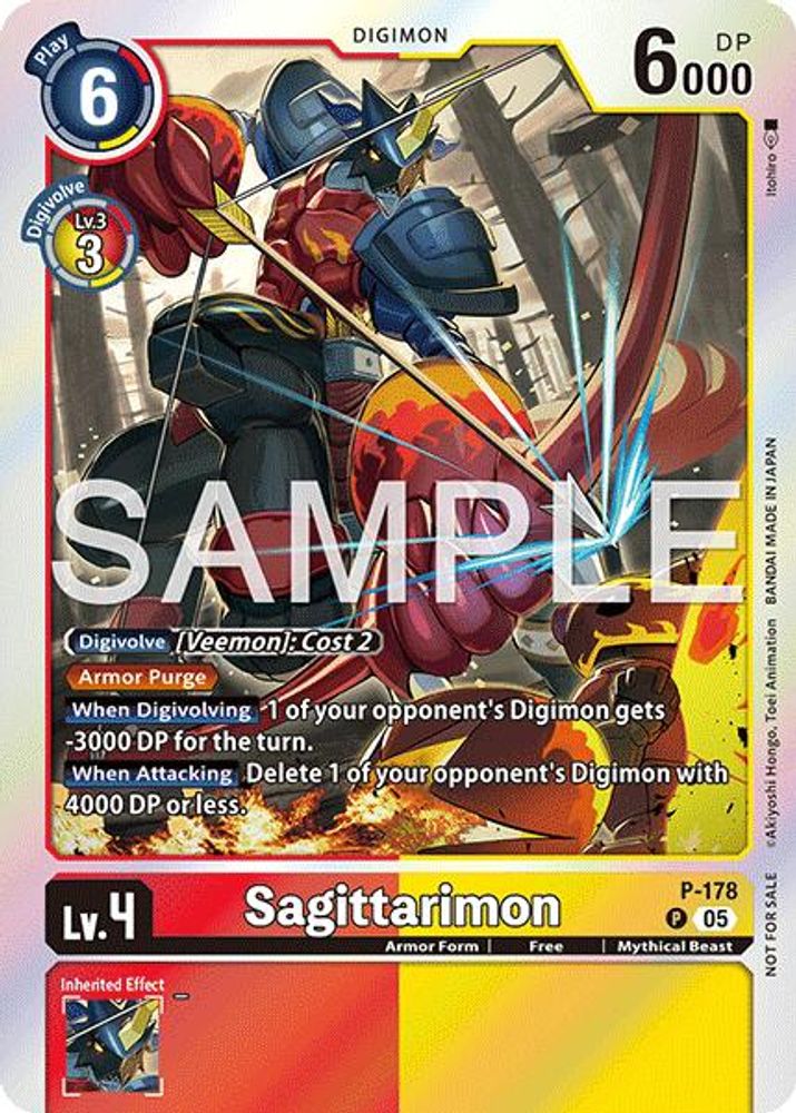 Sagittarimon (Event Pack 8), Foil, front