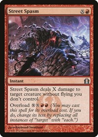 Street Spasm, Return to Ravnica