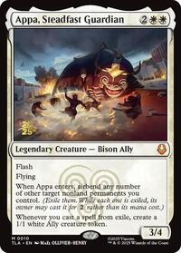 Appa, Steadfast Guardian, Prerelease Cards