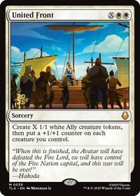 United Front, Prerelease Cards