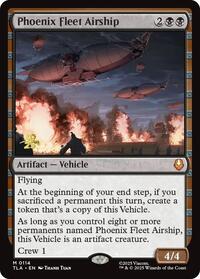 Phoenix Fleet Airship, Prerelease Cards