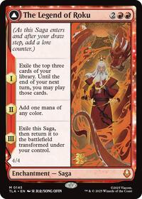 The Legend of Roku, Prerelease Cards