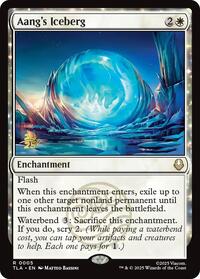 Aang's Iceberg, Prerelease Cards