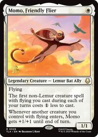 Momo, Friendly Flier, Prerelease Cards