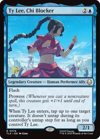 Ty Lee, Chi Blocker, Prerelease Cards