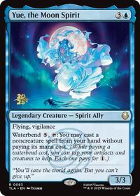 Yue, the Moon Spirit, Prerelease Cards