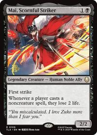 Mai, Scornful Striker, Prerelease Cards