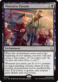Obsessive Pursuit, Prerelease Cards