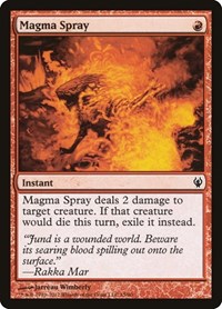 Magma Spray, Duel Decks: Izzet vs. Golgari