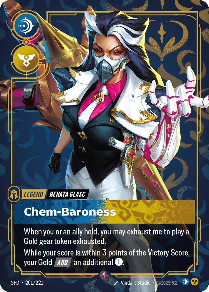 Renata Glasc, Chem-Baroness