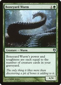 Boneyard Wurm, Duel Decks: Izzet vs. Golgari
