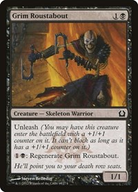 Grim Roustabout, Return to Ravnica