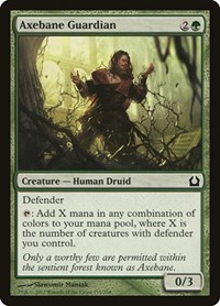 Axebane Guardian, Return to Ravnica