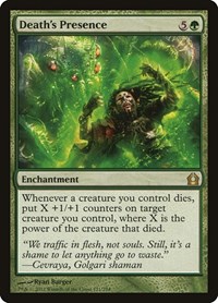Death's Presence, Return to Ravnica