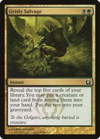 Grisly Salvage, Return to Ravnica