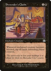 Pretender's Claim, Mercadian Masques