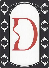 Letter Card - D, Secret Lair Countdown Kit
