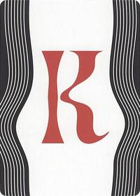 Letter Card - K, Secret Lair Countdown Kit