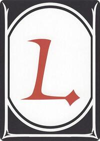 Letter Card - L, Secret Lair Countdown Kit