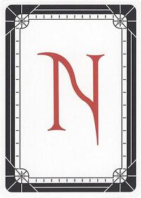 Letter Card - N, Secret Lair Countdown Kit
