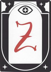 Letter Card - Z, Secret Lair Countdown Kit
