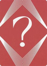 Question Mark Insert Card, Secret Lair Countdown Kit